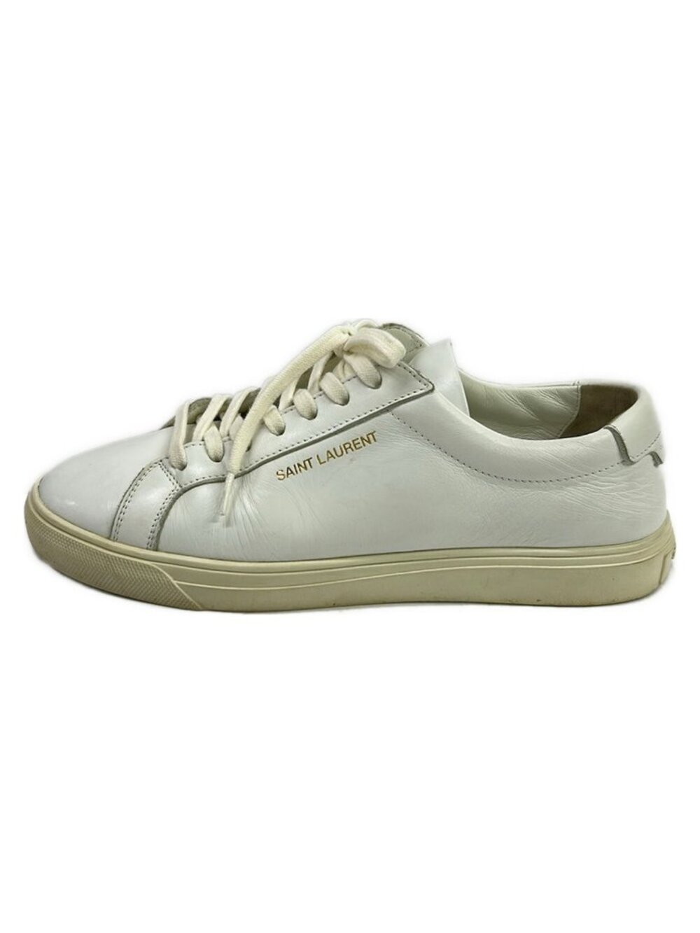 Saint Laurent Paris Sneakers White Leather